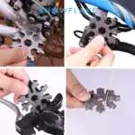 Saker 18-in-1 Stainless Steel Snowflakes Multi-tool