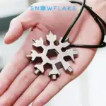 Saker 18-in-1 Stainless Steel Snowflakes Multi-tool