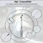 Universal Wrench Extension Tool Torque Wrench Extension Kit