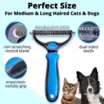 Deshedding Tool For Dogs And Cats