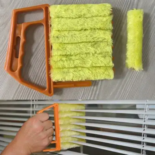 Microfiber cleaning brush