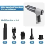 Rechargeable Cordless Portable HandTool Vacuum